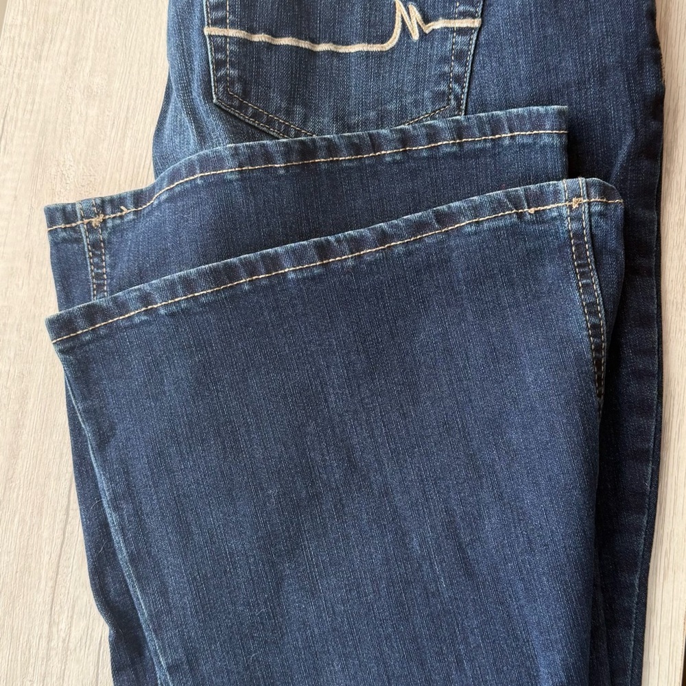Maurices Dark Blue Boot Cut Jeans